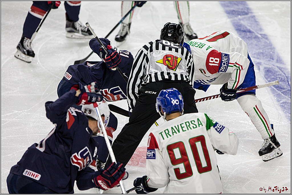 IIHF WM 2017, USA - Italien, 10.05.2017